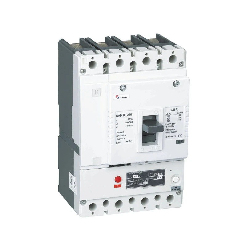 AC-stroomonderbreker met reststroomwerking