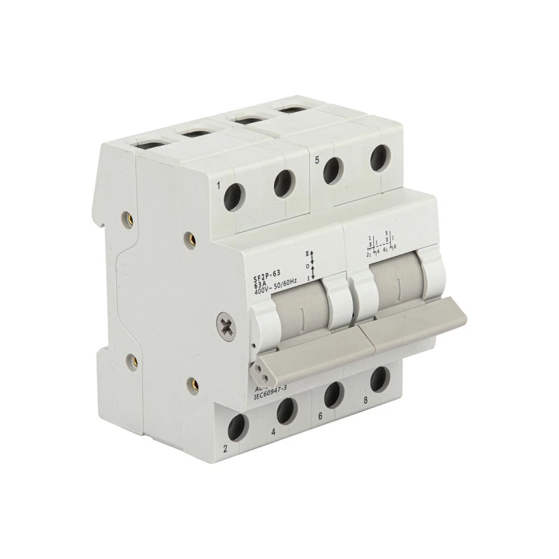 DIN-rail wisselschakelaar 125A